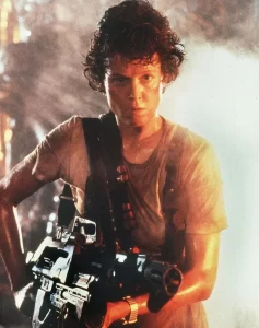 Ellen Ripley from the Horror Movie Alien and Aliens Franchise